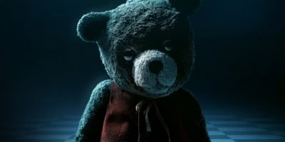 Chauncey the bear looking menacing in Imaginary.