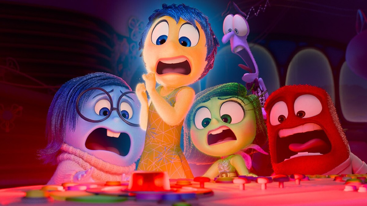 A range of emotions in Inside Out 2.