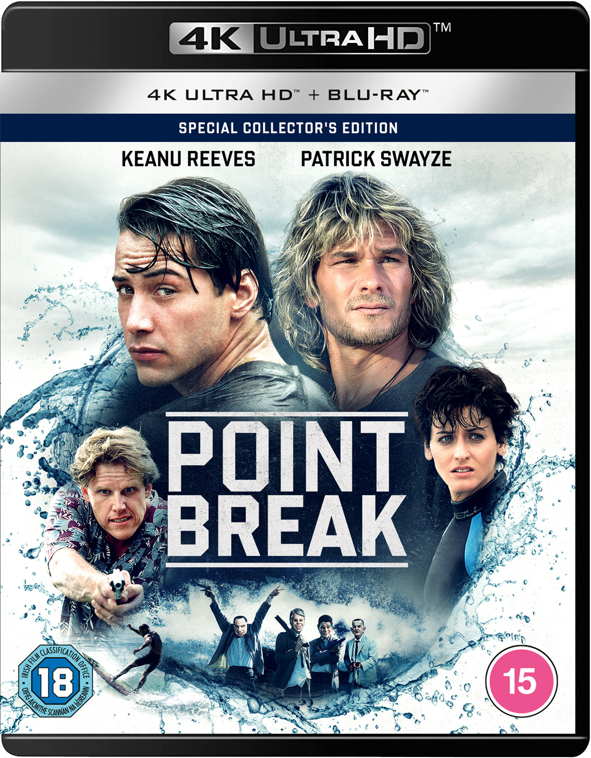 The Point Break 4K Blu-Ray box art.