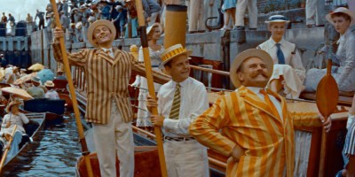 The main characters in Three Men in a Boat.