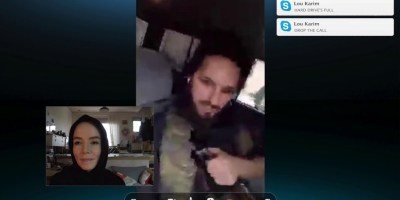 A video call in Profile.