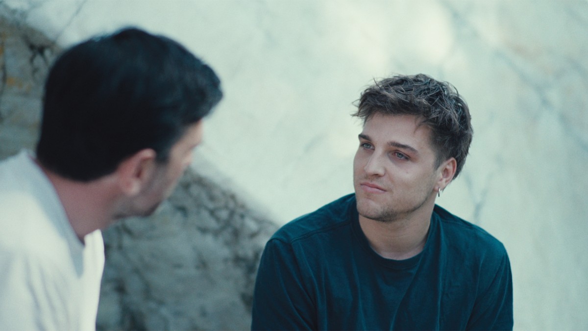 Joseph speaking with his ex, Marc, in Sad Jokes.