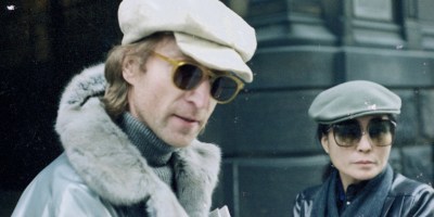 John Lennon and Yoko Ono in Borrowed Time: Lennon's Last Decade.