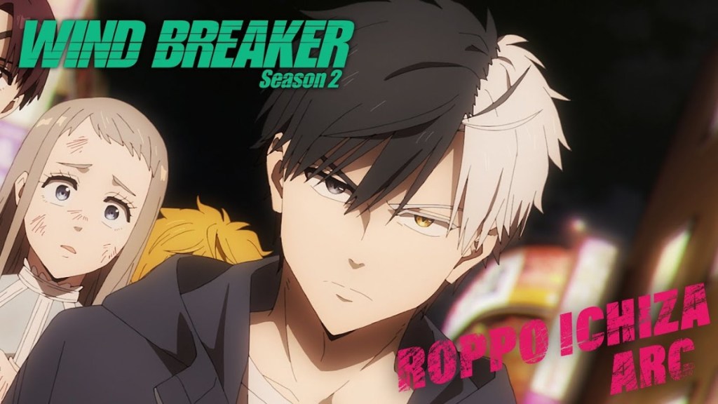 A promotional image from Wind Breaker season 2.