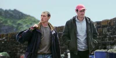 George MacKay and Callum Turner in Rose of Nevada.